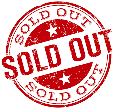 sold out symbol for product marketing